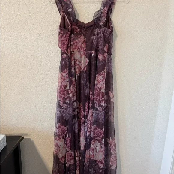Floral Maxi Dress -Shimmers - Picture 4 of 6